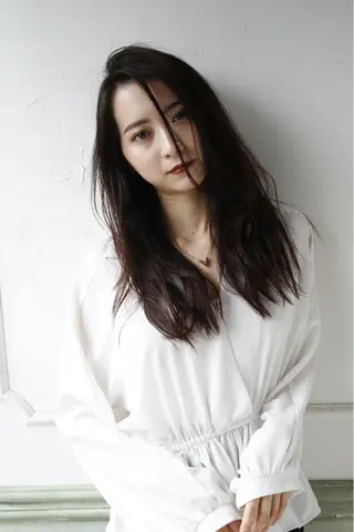 ロング 韓国ヘア🕊村上 ののこ🕊のヘアスタイル