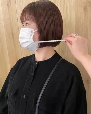 ショート カラー ウルフ/ボブ/レイヤ ーカット◎ricoのヘアスタイル