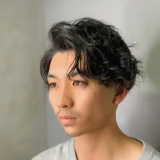 パーマ メンズ 🦋韓国系指名No1 店長/圓山 祐也🦋のヘアスタイル