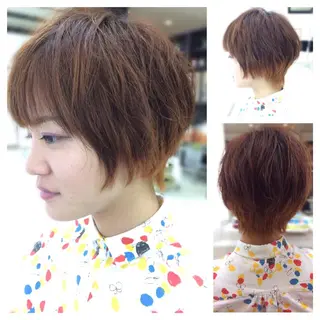 ショート いけだ ゆうのヘアスタイル