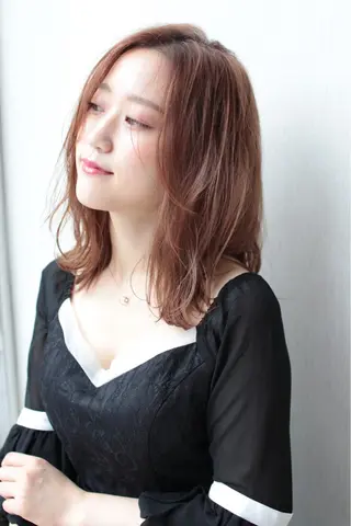 ミディアム カラー REM【阿佐ヶ谷】 MEGUのヘアスタイル