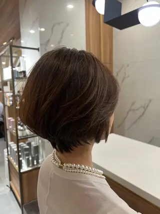 ショート 村中 逸紀のヘアスタイル