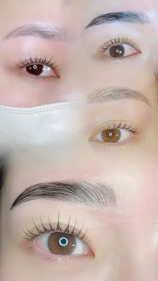 アイブロウ MONDO KUMINO⚘⠜のマツエク・マツパデザイン