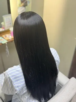 ロング 巻ける美髪矯正/ 韓国ヘア/yutaのヘアスタイル