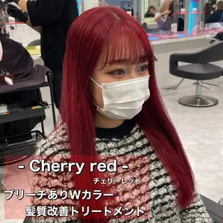 ロング カラー ボブカットモデル 募集中　ukaのヘアスタイル