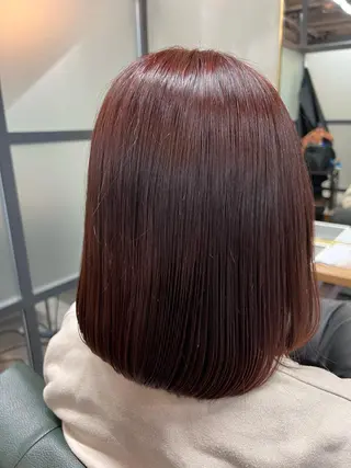 ミディアム カラー S.BROOM SAYAKA⭐︎のヘアスタイル
