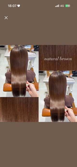 ロング カラー 伊藤 粹 /浦和/艶カラーのヘアスタイル