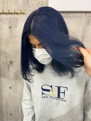 ショート カラー SHURI❤️🔥 中/韓mix ♡のヘアスタイル