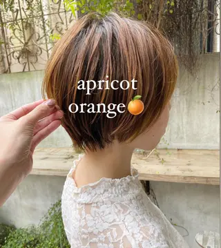 ショート カラー 小顔ショート✁ ⁂Yukari⁂のヘアスタイル