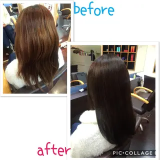 カラー 藤本 麻衣のヘアスタイル