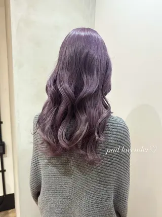 ロング カラー ヘアアレンジ Himawari♡ 柔らかいカラーのヘアスタイル
