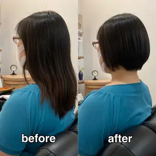 ショート 濱本 浩安のヘアスタイル