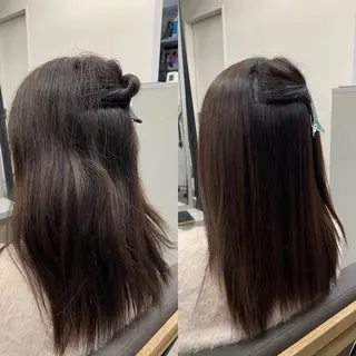 ロング 絶対綺麗な暖色カラー 🎯あります✨増渕✨のヘアスタイル
