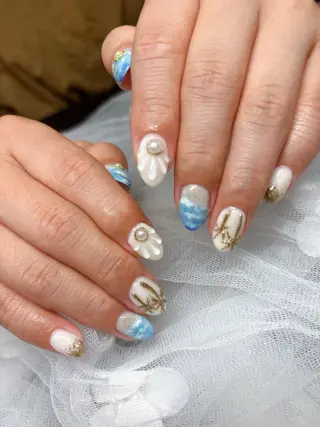 ネイル PLUM BELL 横浜自宅ネイルのネイルデザイン