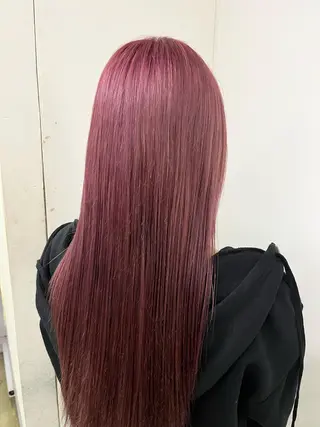 ロング カラー i sのヘアスタイル