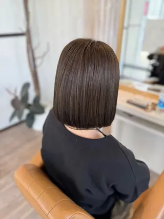 ショート 美優🐩/透明感/ ブリーチ/栄のヘアスタイル