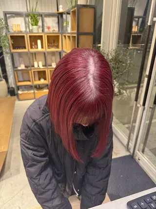 ミディアム ryona🎀 /ボブ/ブロンドのヘアスタイル