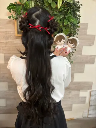 ヘアアレンジ 早朝✨ヘアセット 着付け/清水玲歌のヘアスタイル