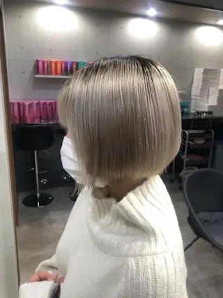 ミディアム REVE美容室 REVEマツエクのヘアスタイル