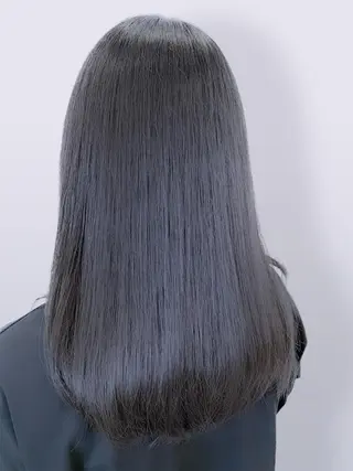 ロング カラー グレージュ×レイヤー 藤生 和宏のヘアスタイル
