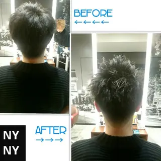 メンズ ブリーチ/ヘアケア/ 艶髪/イギチハルのヘアスタイル