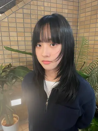 ロング HEIMER ミカド　サトル△のヘアスタイル