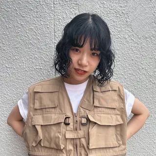 パーマ Mori Aimiのヘアスタイル