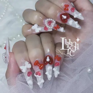 ネイル Lumière｜ ロング｜ワンホンのネイルデザイン