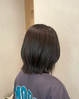 ミディアム カラー 暖色系カラー/オリー ブカラー💚宮城のヘアスタイル