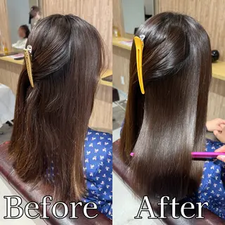 ロング Wカラー/髪質改善/ 艶カラー🩶Sanaのヘアスタイル