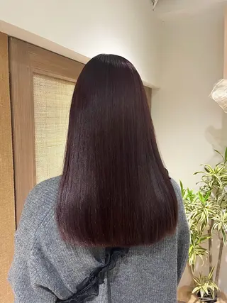 ロング カラー KANO🌷 艶カラーのヘアスタイル