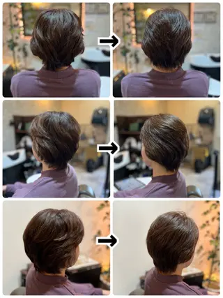ショート ツヤ髪専門美容師 桑原 和誠のヘアスタイル