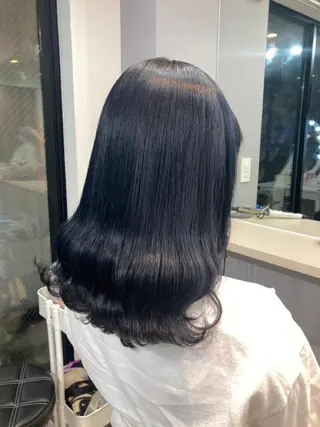 セミロング カラー ☁️hinako☁️ 1HAVANAのヘアスタイル