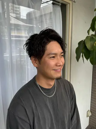 メンズ 川筋 桃果のヘアスタイル