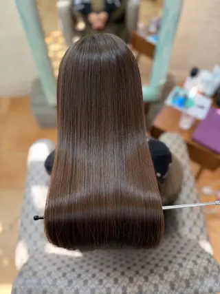 ロング 🌐髪質改善🌐縮毛 /HAYATOのヘアスタイル