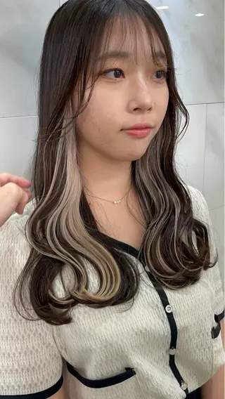 セミロング 🖱️透明感カラー ×髪質改善Rikyuのヘアスタイル