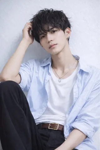 ショート メンズ LAS 代表 ナガカワ コウヘイのヘアスタイル