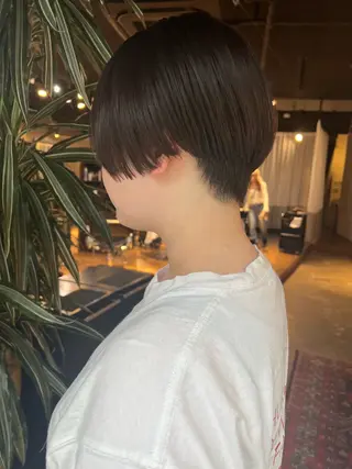 ショート カラー 🌈ケアブリーチ🌈 おぐまなつきのヘアスタイル