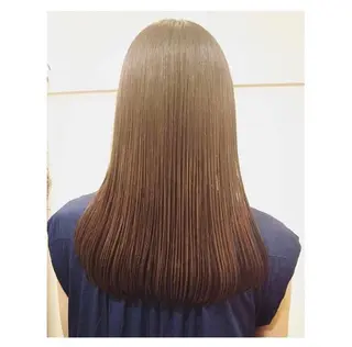 ロング 中野 誠子のヘアスタイル