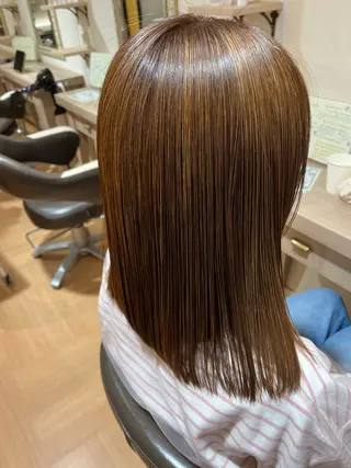 ミディアム Ha naのヘアスタイル