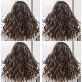 セミロング カラー ヘアアレンジ 縮毛矯正 髪質改善寺坂雄飛💐のヘアスタイル