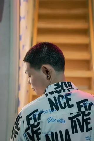 ショート カラー パーマ メンズ 🔗メンズサロン🔗 Kieのヘアスタイル