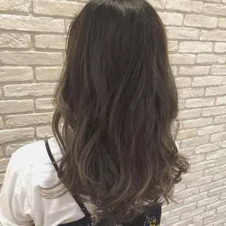 ミディアム セミロング ロング カラー ハイトーン×髪質改善 KENTAのヘアスタイル
