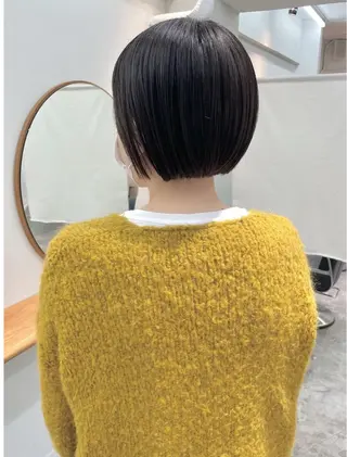 ショート カラー 立川艶髪カラーと映画 美容師YUJIのヘアスタイル