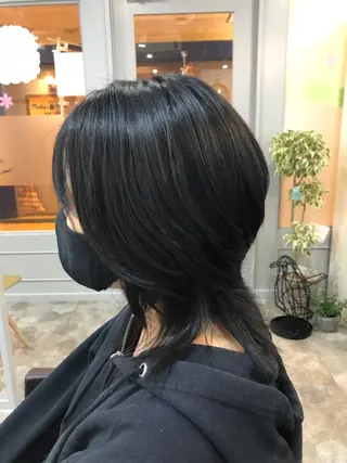 ミディアム hair care ACRO店長　谷のヘアスタイル