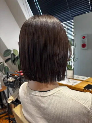 ショート misa🫧ナチュラ ル縮毛矯正/髪質改善のヘアスタイル