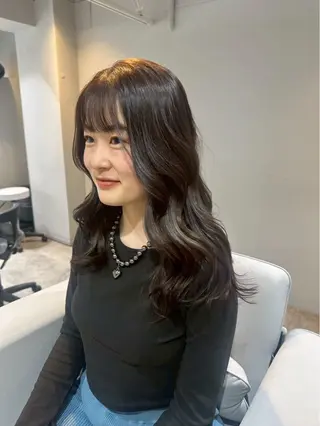 カラー 宮本 紗菜のヘアスタイル