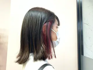 セミロング 大林 千尋のヘアスタイル
