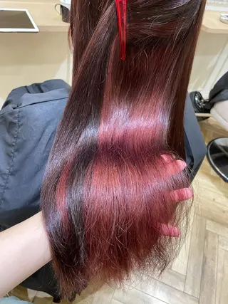 セミロング 髪質改善お任せ ください♪ひとみのヘアスタイル