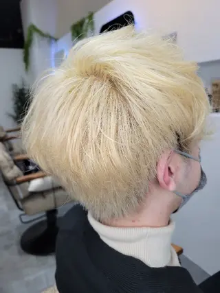 メンズ カラー 大前 真のヘアスタイル